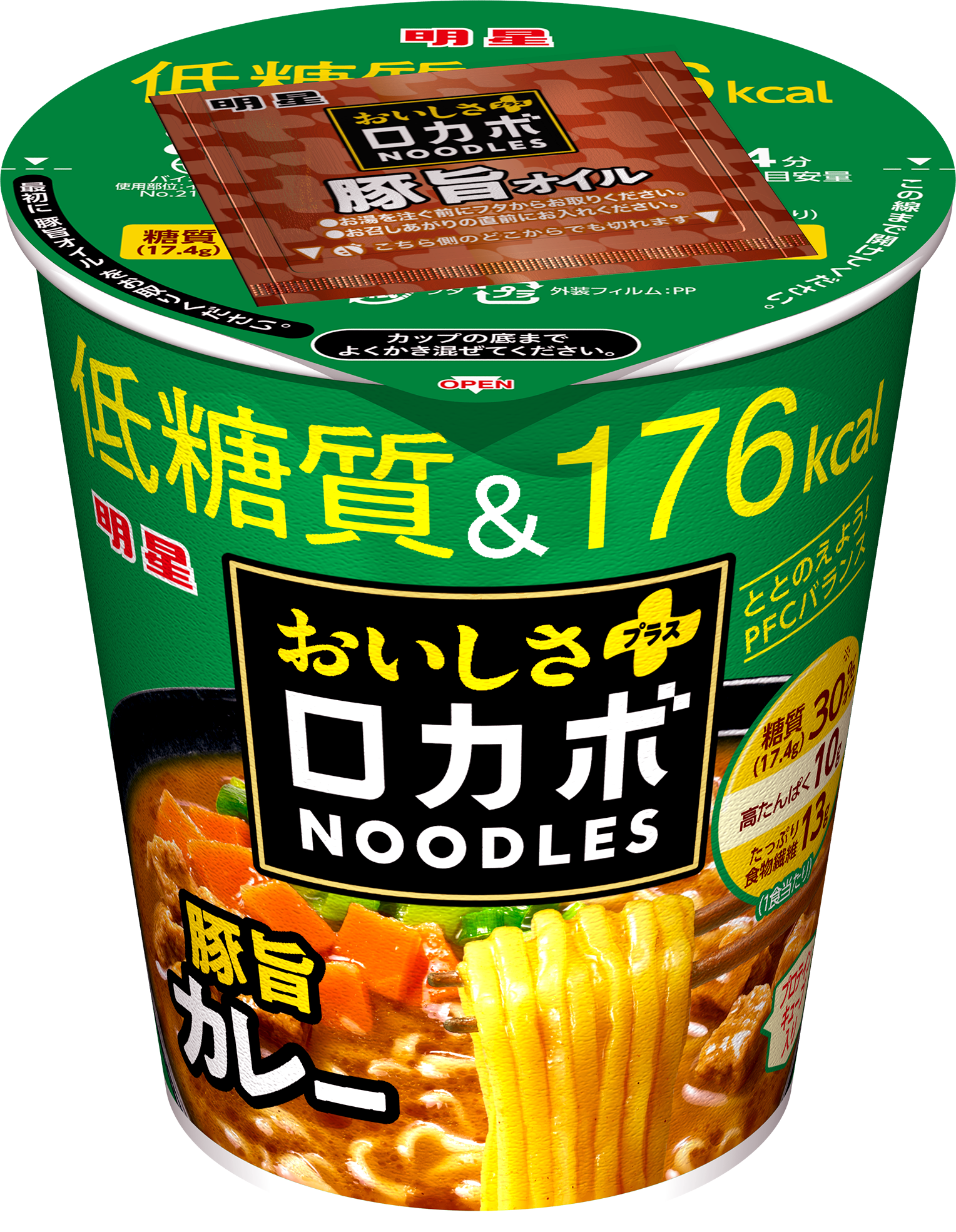 明星 / ロカボNOODLES_コク旨ソース焼そば ×24個 明星 ロカボ